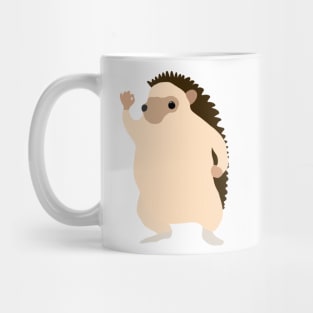 Hedgehog Ok Hand Mug